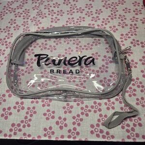 Clear Panera Bread Wristlet
